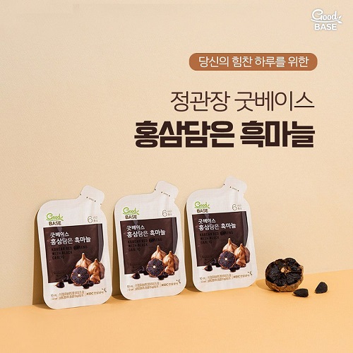 Nước hồng sâm tỏi đen KGC Good Base Korean Red Ginseng With Black Garlic