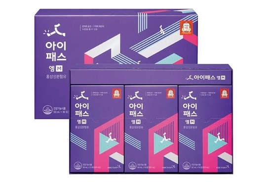 Nước hồng sâm bổ dưỡng KGC Cheong Kwan Jang IPASS M cho trẻ từ 14-16 tuổi, 50ml x 30 gói