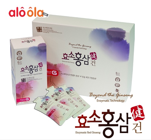 Nước hồng sâm enzyme cao cấp GEON Hàn Quốc 