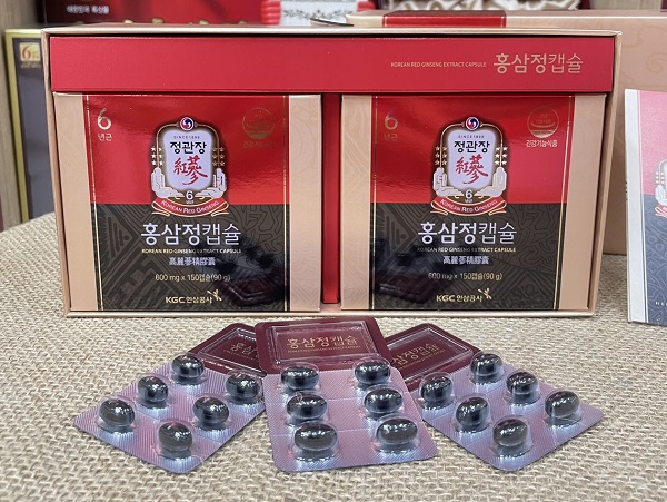 Viên hồng sâm KGC Korean Red Ginseng Extract Capsule Gold 300 viên