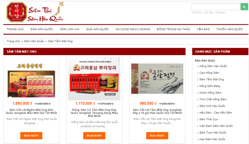 Review 3 địa chỉ bán hồng sâm tẩm mật ong Hàn Quốc uy tín nhất
