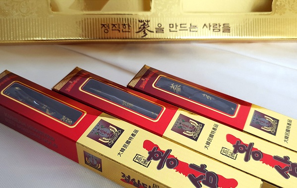 Sâm củ tẩm mật ong 300g (30g x 10 củ) - Korean Red Ginseng Gold 10P