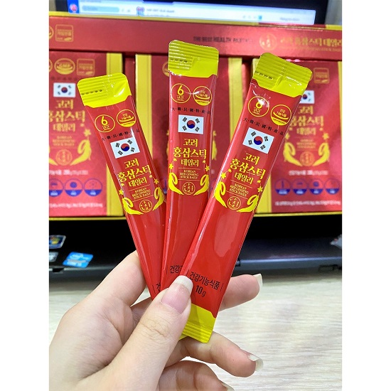 Hồng sâm Stick Daily Hàn Quốc - Daedong Korean Red Ginseng Stick Daily