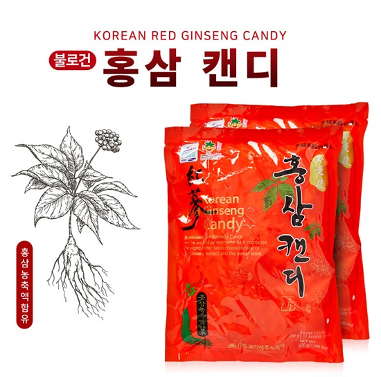 Kẹo hồng sâm Korean Red Ginseng Candy Daedong