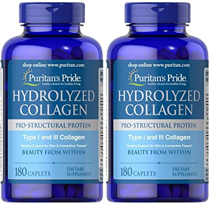 viên uống collagen mỹ puritan pride hydrolyzed collagen 1000 mg  