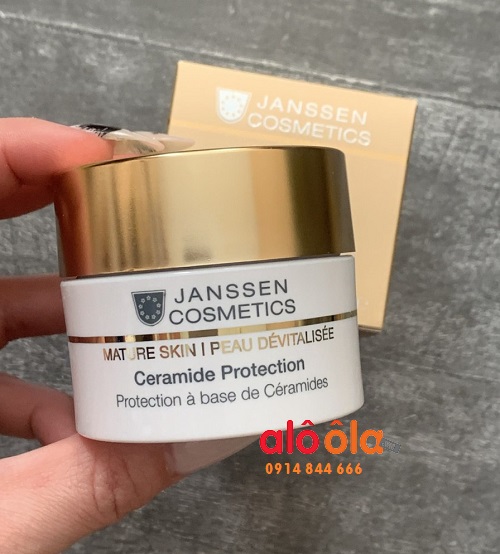 Viên nang chống lão hoá, nâng cơ da Janssen Cosmetics Ceramide Protection 30caps