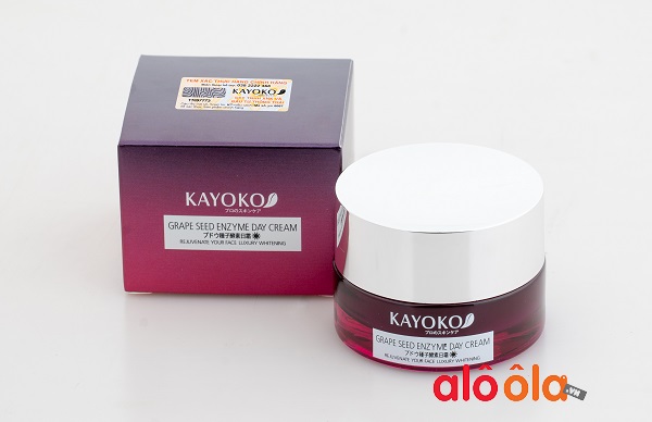 Kem dưỡng ẩm da ban ngày Kayoko Grape Seed Enzyme Day Cream