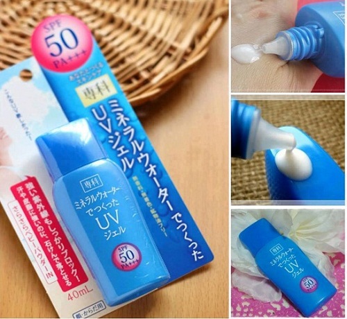 Kem chống nắng Shiseido Mineral Water Senka SPF 50/PA+++40ml