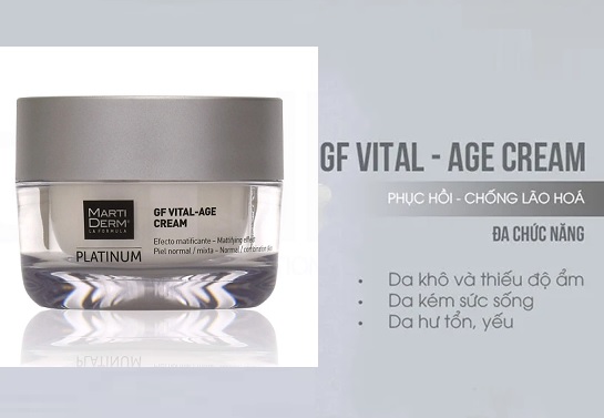 đối tượng nên dùng martiderm platinum gf vital age cream normal/mixed skin