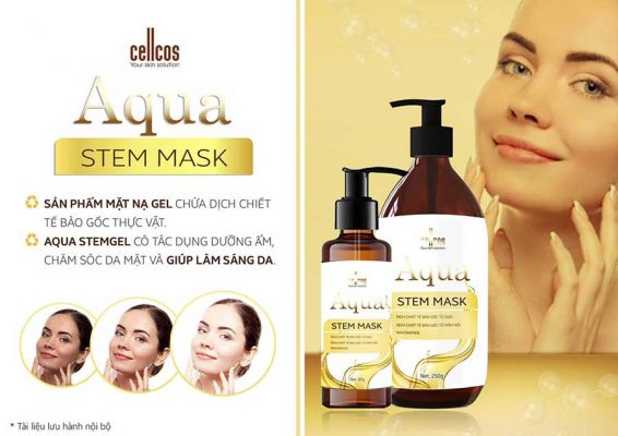 Mặt nạ Aqua Stem Mask cấp ẩm và dưỡng sáng da