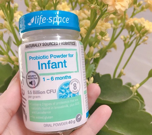life space probiotic for infant men hỗ trợ các bé phát triển khỏe mạnh