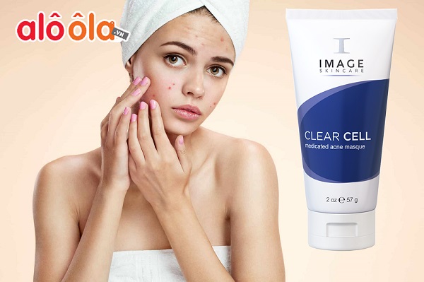 Mặt nạ giảm nhờn mụn Image Clear Cell Medicated Acne Masque