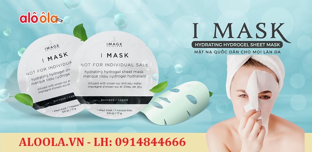 Mặt nạ sinh học cấp ẩm chuyên sâu Image Skincare I Mask Hydrating Hydrogel Sheet Mask