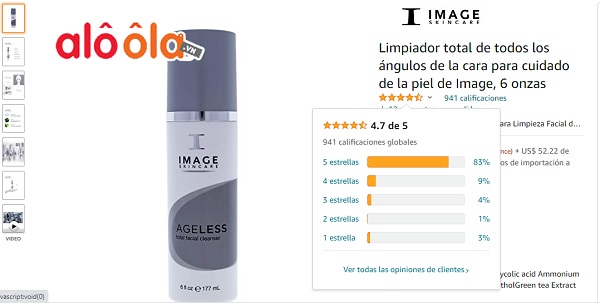 Sữa rửa mặt Image Ageless Total Facial Cleanser 
