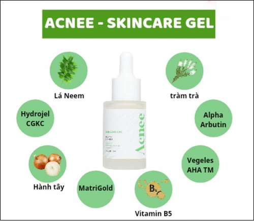 Gel dưỡng ngừa thâm mụn Laco Acnee Skincare Gel 30ml