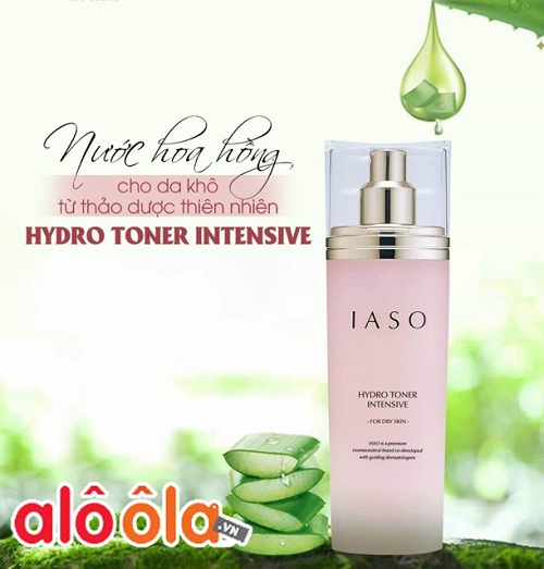 Review nước hoa hồng IASO Hydro Toner Intensive 