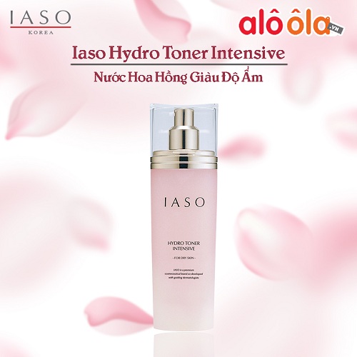 Review nước hoa hồng IASO Hydro Toner Intensive cho da khô