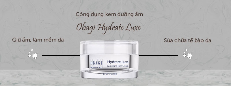 Kem dưỡng ẩm Obagi Hydrate Luxe Moisture-Rich Cream 48g