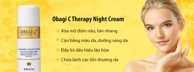 Kem dưỡng đêm Obagi C Fx Therapy Night Cream