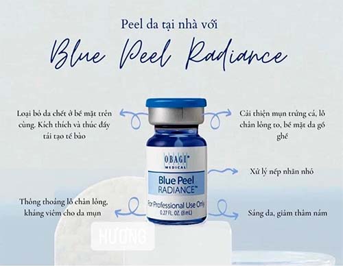 Bộ thay da sinh học Obagi Blue Peel Radiance Kit chính hãng