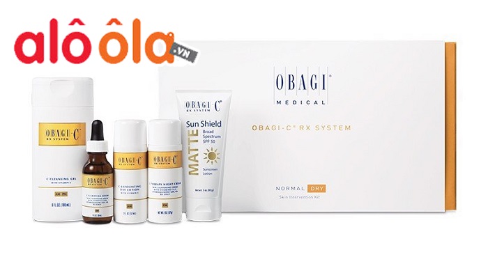 Obagi-C Rx System - Normal to Dry dưỡng trắng trị nám da khô