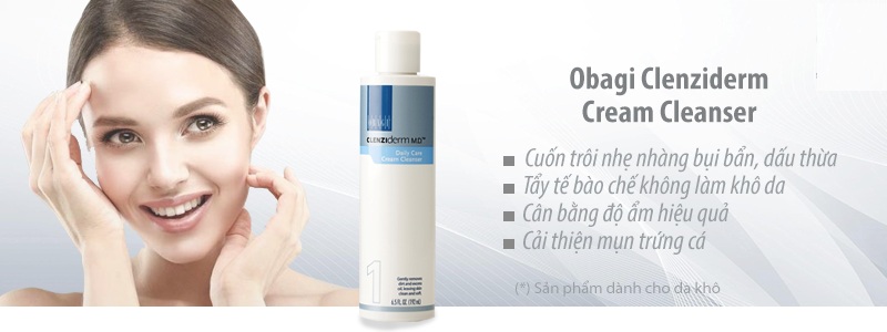 Obagi CLENZIderm MD Daily Care Cream Cleanser 