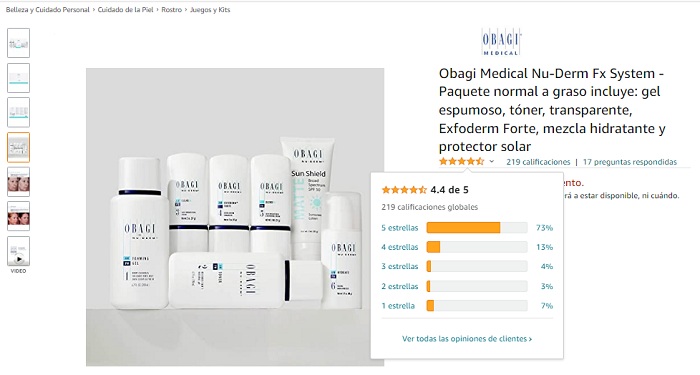 Obagi Nu-Derm System for Normal to Oily Skin 