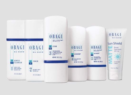 Set trị nám mini cho da dầu Obagi Nu Derm Travel Kit Normal Oily Skin
