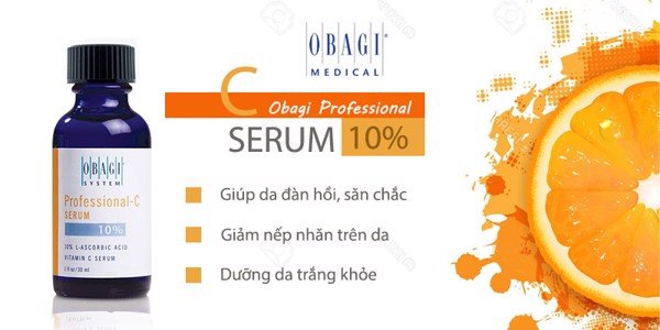 Serum chống oxy hóa, làm sáng đều màu da Obagi Professional C Serum 10%