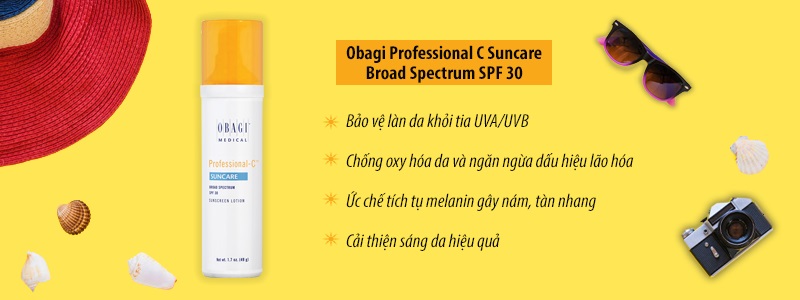 Kem dưỡng chống nắng Obagi Professional C Suncare SPF 30