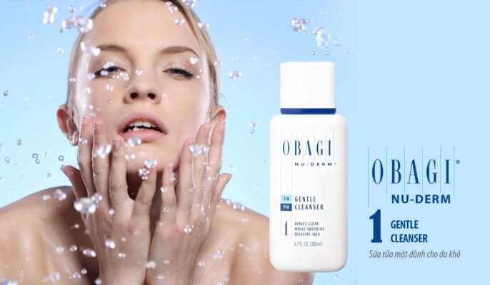 Sữa rửa mặt Obagi Nu-Derm Gentle Cleanser #1 cho da khô
