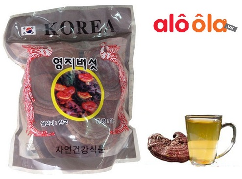 Nấm linh chi Hàn Quốc có chân túi 1kg