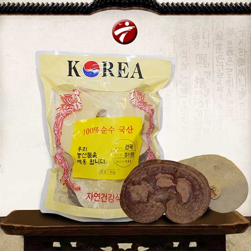 Nấm linh chi Hàn Quốc túi vàng