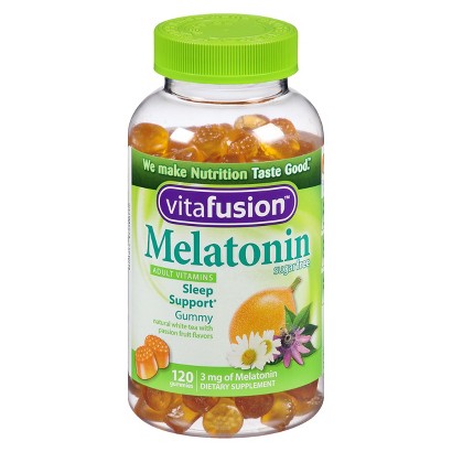 Viên kẹo dẻo Vitafusion Melatonin giúp điều trị mất ngủ hiệu quả