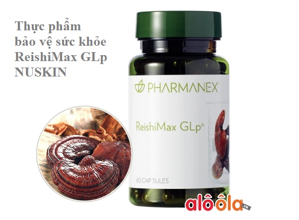 Thực phẩm bảo vệ sức khỏe Reishimax GLP Nuskin 60 viên