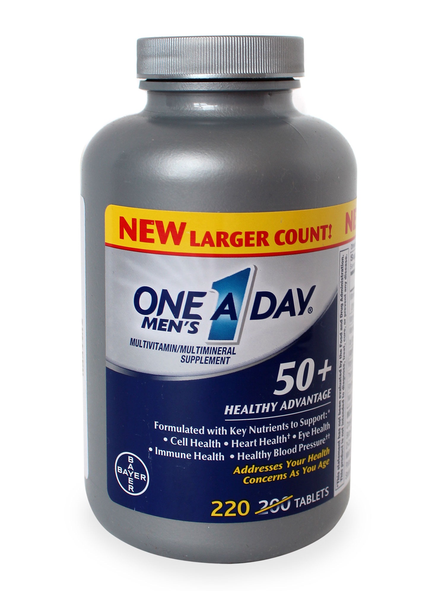 One A Day Men’s 50+ vitamin tổng hợp dạng viên uống dành cho đàn ông trên 50