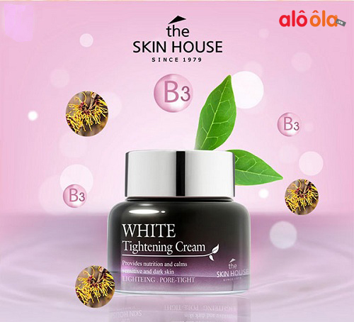 kem dưỡng White Tightening Cream The Skin House Hàn Quốc