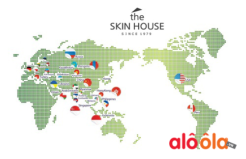 The Skin House có mặt ở nhiều quốc gia trên thế giới
