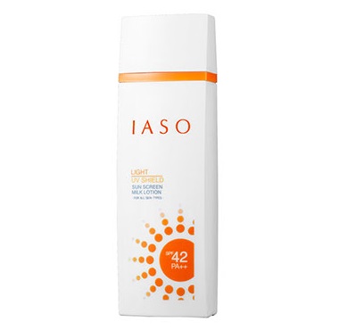 Iaso uv shield sun screen milk lotion spf42++