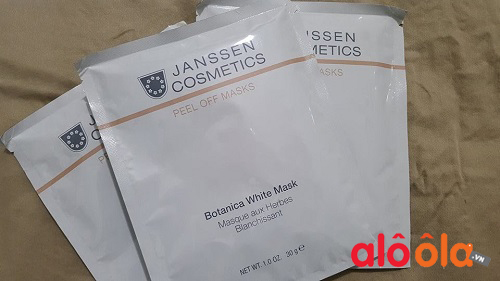 Janssen Botanica White Mask reviews hiệu quả