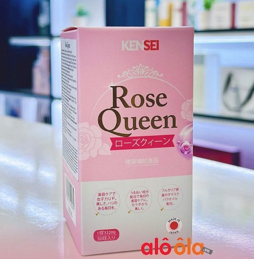 Viên uống cân bằng nội tiết tố nữ Rose Queen mẫu mới