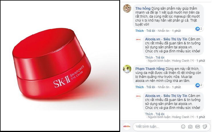 kem mắt skii skinpower eye cream được nhiều khách hàng tin dùng