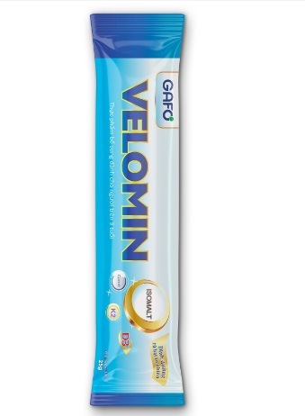 Sữa hạt dinh dưỡng Velomin Gafo hộp 10 gói x 25g chính hãng