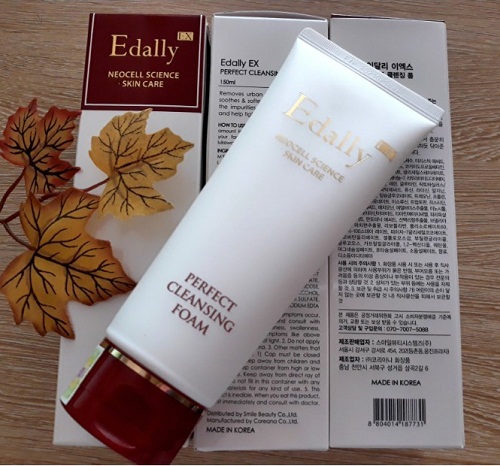 edally ex perfect cleansing foam neocell science