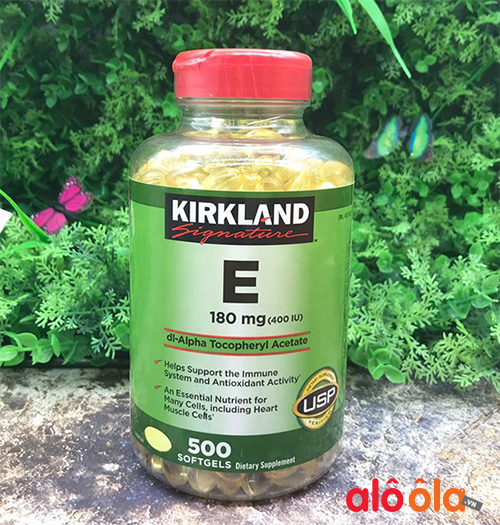 tác dụng của kirkland vitamin e 400 iu đối  với sức khỏe