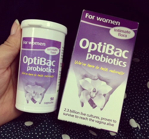 men vi sinh Optibac Probiotics được chứng nhận an toàn cho chị em phụ nữ