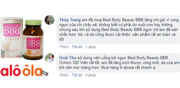 Review Viên Uống Nở Ngưc Nhật BBB Best Body Beauty Có Tốt Không
