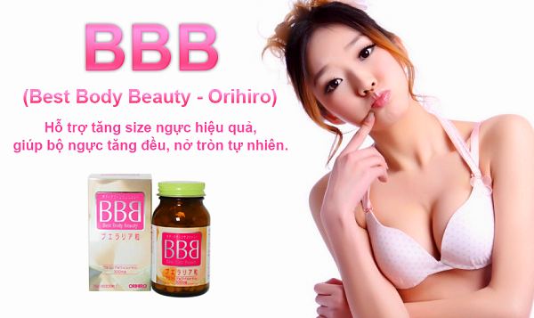 Review Viên Uống Nở Ngưc Nhật BBB Best Body Beauty Có Tốt Không