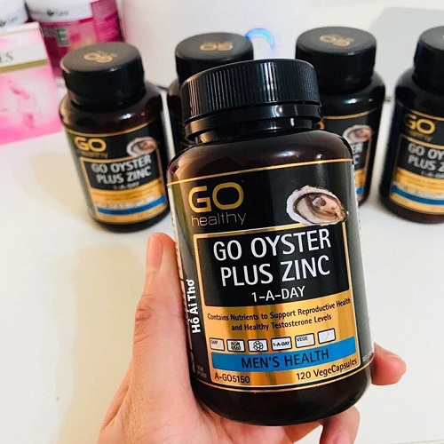 Tinh chất hàu Go Healthy Go Oyster Plus Zinc 120 viên của Úc