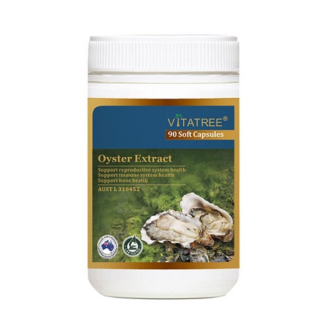 Tinh chất hàu Vitatree Oyster Extract 90 viên của Úc